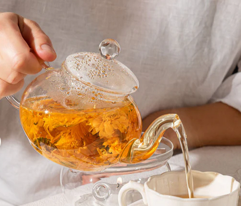 Glass Teapot | Herbal Healing